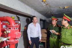 5 cơ sở ở thành phố Vinh và thị xã Cửa Lò bị phạt 340 triệu đồng do vi phạm về phòng cháy