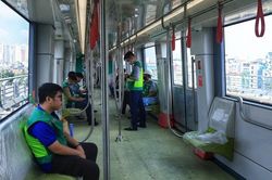 Metro Nhổn - Ga Hà Nội trước ngày vận hành thương mại đoạn trên cao