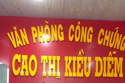 Bắt giám đốc văn phòng công chứng ở Cà Mau