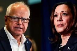 Bà Kamala Harris công bố 'phó tướng' tranh cử