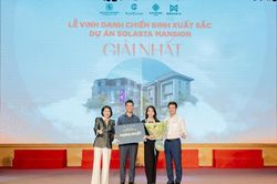 Bùng nổ tại lễ kick off dự án An Quý Villa và Solasta Mansion