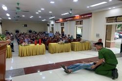 Trang bị kỹ năng xử lý tình huống cháy, nổ cho lực lượng tham gia đảm bảo an ninh trật tự ở cơ sở