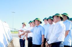 Bí thư Tỉnh ủy Nghệ An Thái Thanh Quý khảo sát tiến độ giải phóng mặt bằng KCN VSIP Nghệ An II