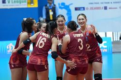 ĐT bóng chuyền nữ Thái Lan thị uy sức mạnh chặng 2 SEA V.League, thắng chóng vánh thách thức 'đại kình địch' Việt Nam