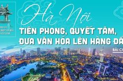Để công nghiệp văn hóa Thủ đô cất cánh - Bài cuối: Tiên phong, quyết tâm đưa văn hóa lên hàng đầu