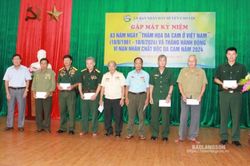 Cao Lộc: Gặp mặt kỷ niệm 63 năm ngày 'Thảm họa da cam ở Việt Nam'