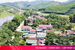Vẻ đẹp yên bình ở làng quê nông thôn mới Vũ Quang