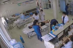 Video bác sĩ cứu bệnh nhân ngừng tuần hoàn ngay trên giường siêu âm