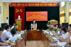 Hội thảo nâng cao chất lượng công tác phối hợp thực hiện trợ giúp pháp lý trong hoạt động tố tụng
