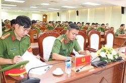 Công an TPHCM: Khai giảng lớp tập huấn nghiệp vụ khám nghiệm hiện trường