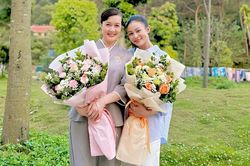 Nữ diễn viên xinh đẹp bất ngờ thú nhận 2 lần... yêu 'con trai' Vân Dung