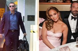Ben Affleck mỉm cười sau khi đoàn tụ với Jennifer Lopez tại nhà