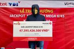 Chủ doanh nghiệp ở TPHCM trúng độc đắc Vietlott hơn 47 tỷ đồng