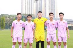 4 cầu thủ Sông Lam Nghệ An cùng U16 Việt Nam lên đường dự Giải U16 quốc tế tại Trung Quốc