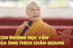 Không bằng cấp 3, ông Thích Chân Quang vẫn có 2 bằng cử nhân và học vị tiến sĩ
