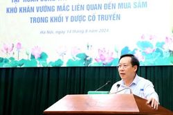 Bộ Y tế giải đáp, tháo gỡ nhiều quan tâm về đấu thầu, mua sắm lĩnh vực y dược học cổ truyền