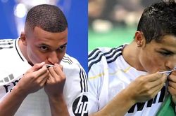 Mbappe ra mắt giống hệt Ronaldo khi khoác áo Real Madrid