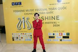 Cao Phú Quý xuất sắc giành HCV tại Yoshine Music Festival 2024