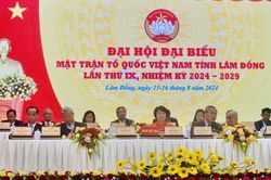 Khai mạc Đại hội đại biểu Mặt trận Tổ quốc Việt Nam tỉnh Lâm Đồng lần thứ IX, nhiệm kỳ 2024-2029