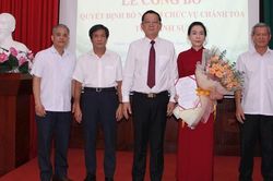 Bổ nhiệm nữ Thẩm phán cao cấp giữ chức Chánh tòa Tòa Hình sự TAND cấp cao