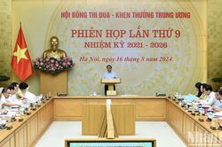 Thủ tướng chủ trì Phiên họp lần thứ 9 của Hội đồng Thi đua-Khen thưởng Trung ương