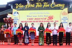 Triển lãm chuyên đề 'Thái Nguyên - 55 năm thực hiện Di chúc của Chủ tịch Hồ Chí Minh'