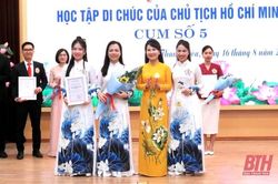 Đảng bộ Công ty CP Cấp nước Thanh Hóa đoạt giải Nhất cụm số 5 cuộc thi 'Học tập Di chúc của Chủ tịch Hồ Chí Minh'