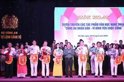 Góp phần lan tỏa hình ảnh người chiến sĩ CAND