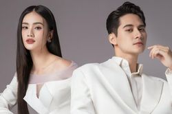Hoa hậu Ý Nhi diện đầm xuyên thấu gợi cảm bên Tuấn Ngọc