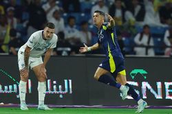 Ronaldo ghi bàn nhưng Al Nassr vẫn 'thảm bại' Al Hilal ở chung kết Siêu cúp Saudi Arabia