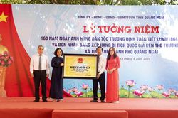 Quảng Ngãi: Tưởng niệm 160 năm ngày Anh hùng dân tộc Trương Định tuẫn tiết