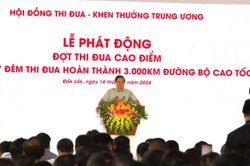 Thủ tướng Phạm Minh Chính phát động 500 ngày đêm thi đua hoàn thành 3.000km đường bộ cao tốc