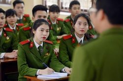 Điểm chuẩn chính thức Học viện Cảnh sát nhân dân