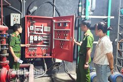 Kiểm tra việc chấp hành các quy định của pháp luật về PCCC, trật tự xây dựng, an toàn sử dụng điện