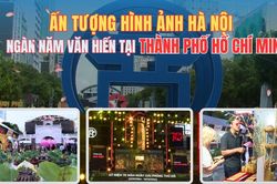 Ấn tượng hình ảnh Hà Nội ngàn năm văn hiến tại Thành phố Hồ Chí Minh