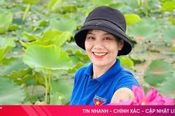 Nữ Bí thư Đoàn đam mê làm video quảng bá sen Hà Tĩnh
