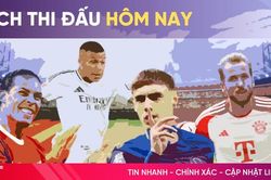 Lịch thi đấu bóng đá hôm nay 25/8/2024 - Lịch thi đấu cập nhật mới nhất: Liverpool, Real, Bayern Munich ra sân tối nay