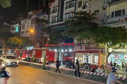 Dập tắt kịp thời, giải cứu 1 thanh niên mắc kẹt