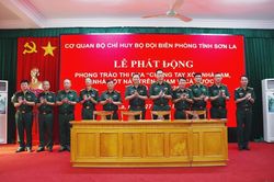 BĐBP Sơn La: Phát động thi đua 'Chung tay xóa nhà tạm, nhà dột nát trên phạm vi toàn quốc trong năm 2025'