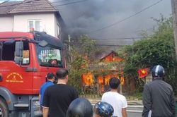 Đà Lạt: Khống chế kịp thời đám cháy trong khu dân cư