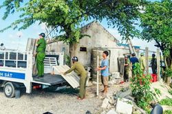 Hỗ trợ dân cư khu vực Cồn Xanh giải phóng mặt bằng