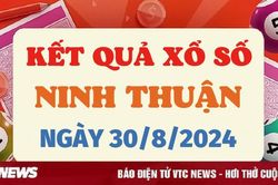 XSNT 30/8 - Kết quả xổ số Ninh Thuận hôm nay 30/8/2024 - XSNT thứ Sáu