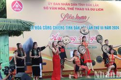 Buôn làng vang tiếng cồng chiêng chào đón Quốc khánh 2/9