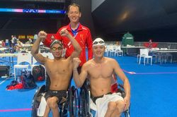 Lê Tiến Đạt và Đỗ Thanh Hải lọt Top 5 ở chung kết 100m bơi ếch nam tại Paralympic 2024