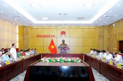Đoàn giám sát Ủy ban Thường vụ Quốc hội làm việc với UBND tỉnh về công tác tiếp công dân, giải quyết khiếu nại, tố cáo