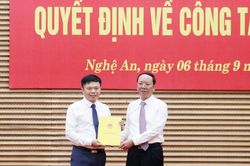 Ông Thái Minh Tuấn được bổ nhiệm giữ chức Phó Chánh Văn phòng UBND tỉnh Nghệ An
