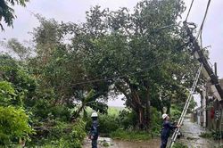 EVNHANOI sẽ không thực hiện ngừng, giảm cung cấp điện trong cơn bão số 3