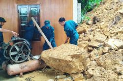 Lực lượng Công an Thái Nguyên sẵn sàng ứng phó với bão số 3