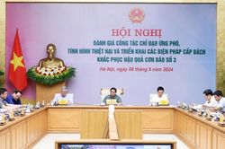 Thủ tướng Chính phủ: triển khai biện pháp cấp bách khắc phục hậu quả cơn bão số 3