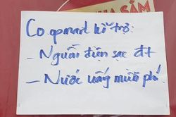 Các siêu thị mở cửa sớm cung cấp nước uống, sạc điện thoại miễn phí cho người dân sau bão